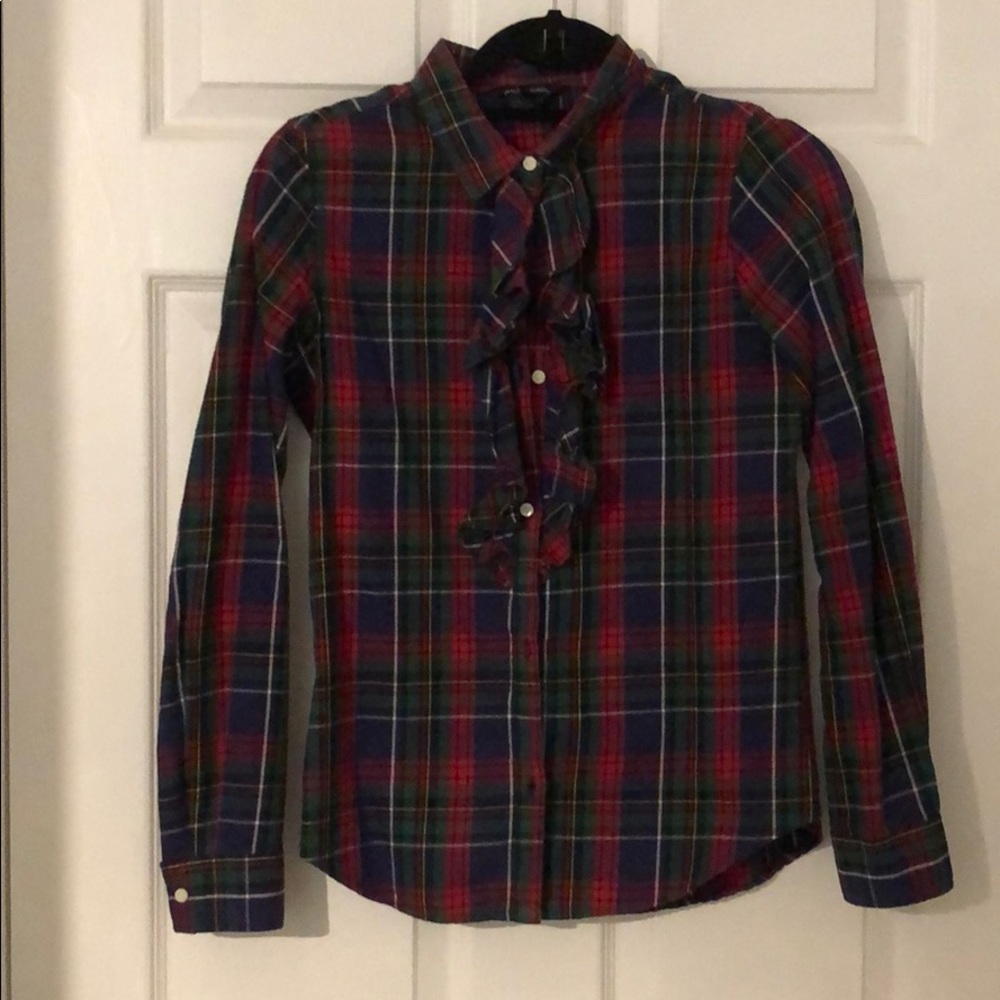 Ralph Lauren tartan button down